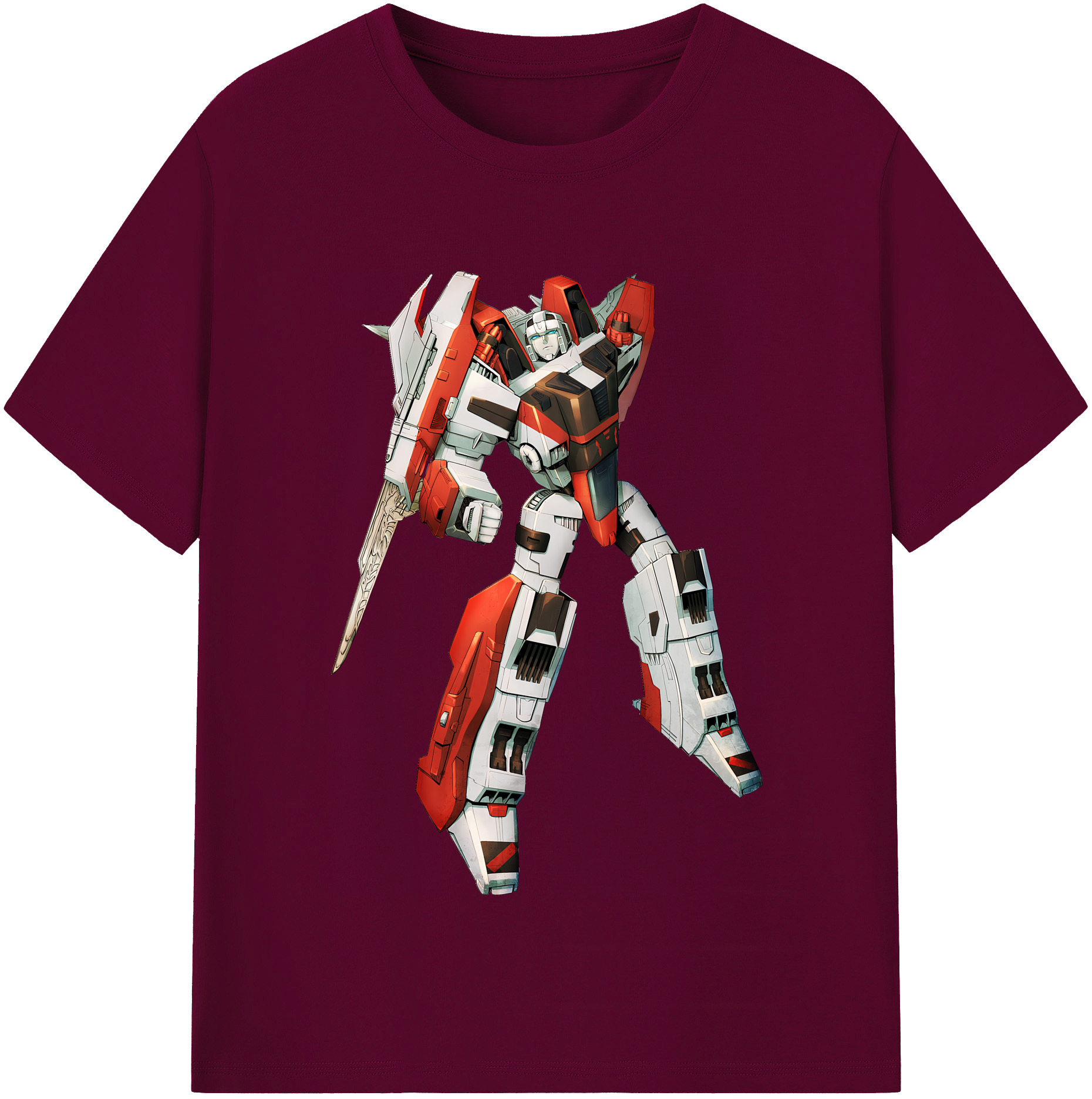 （画像用） Transformers トランスフォーマー レディースカジュアルプリントTシャツ（綿100％）